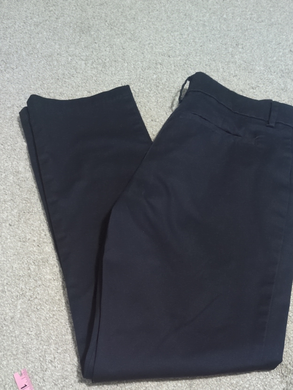Lee Women's Navy Blue Straight Leg Pants
